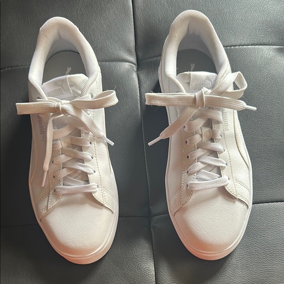Puma Women's Classic White Sneakers - Picture 1 of 5